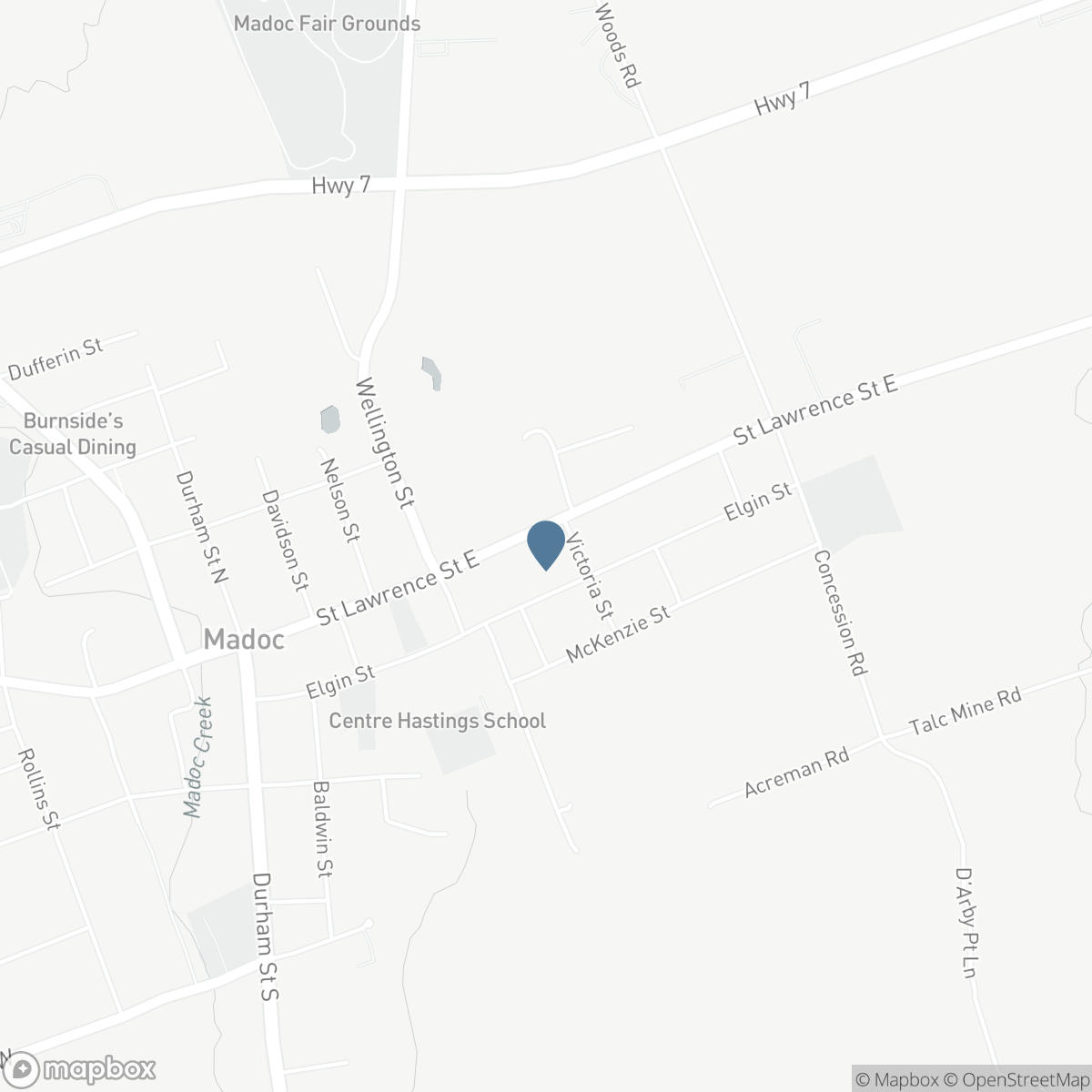 213 ST LAWRENCE STREET EAST STREET E, Madoc, Ontario K0K 2K0